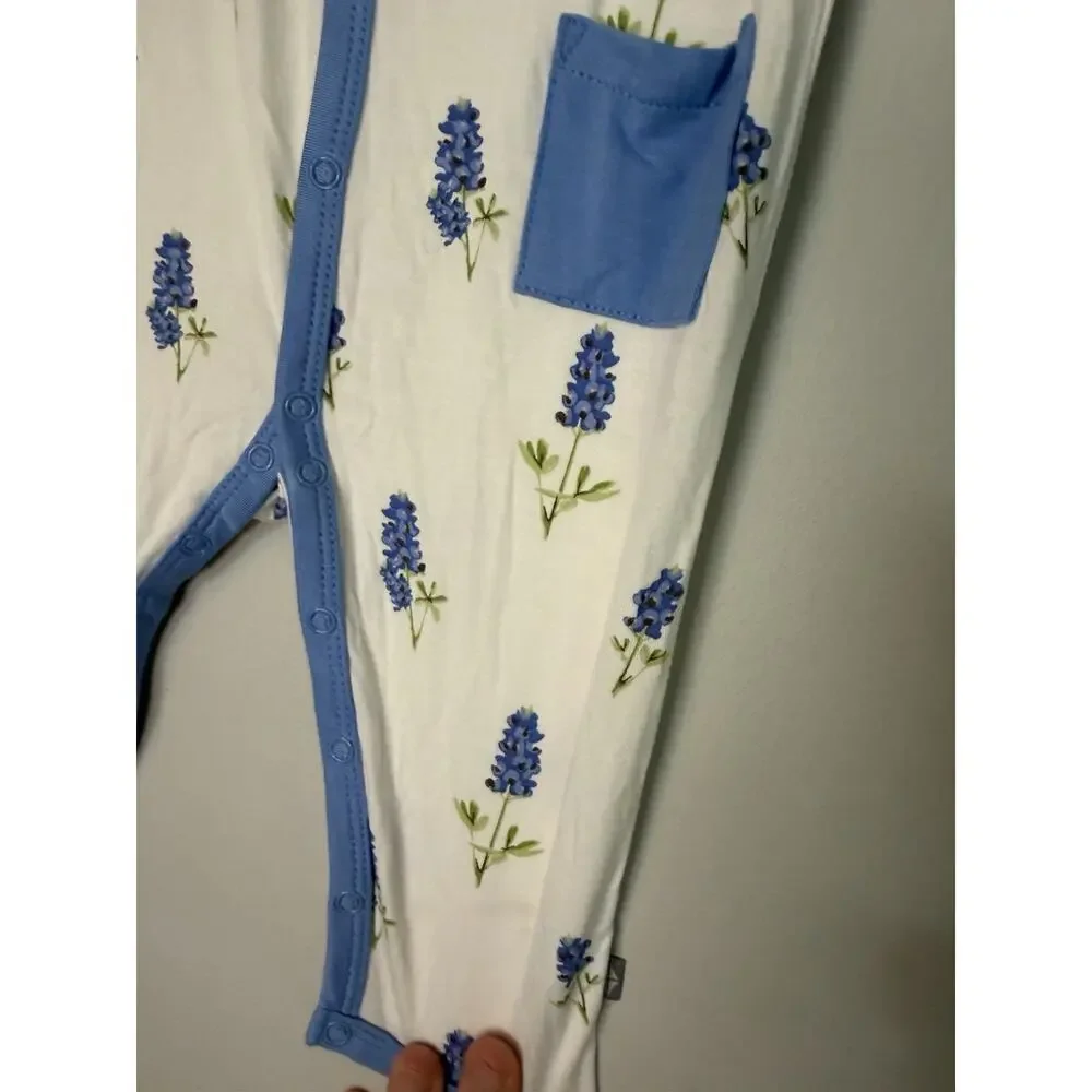 Kyte Bamboo Sleeveless Pant Romper Baby Size 12-18 Months NWT